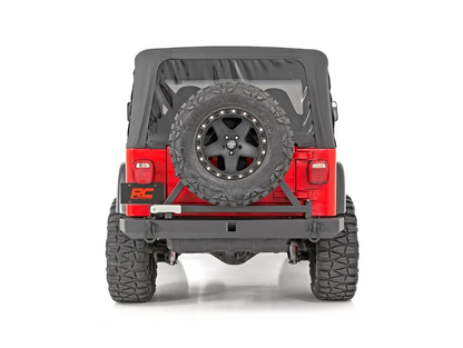 Jeep Classic Full Width Rear Bumper 87-06 Wrangler YJ/TJ Rough Country-2