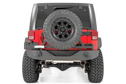 Rear Bumper Rock Crawler Tire Carrier Jeep Wrangler JK/Wrangler Unlimited (07-18) Rough Country-2