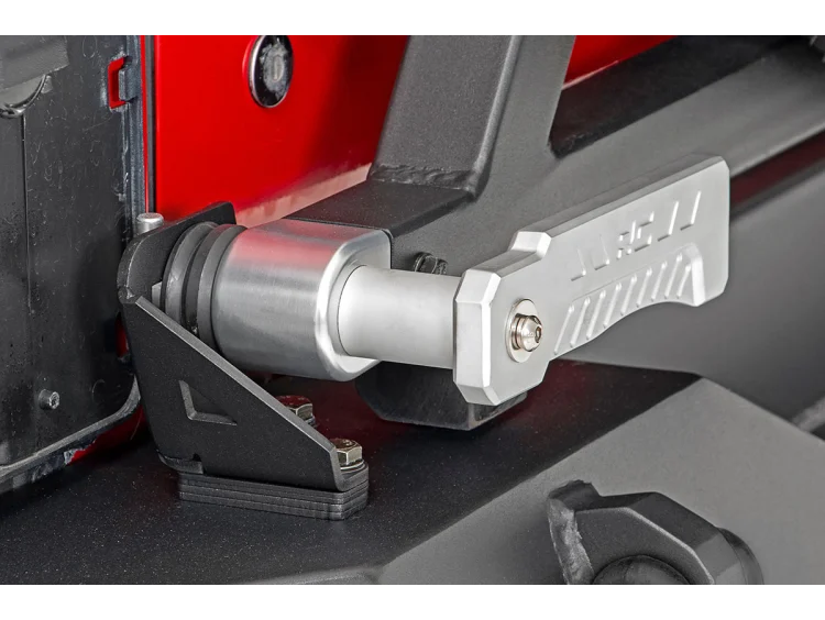 Rough Country Jeep Rock Crawler Rear HD Bumper w/Tire Carrier 07-18 Wrangler JK Rough Country