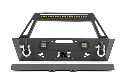 Jeep Stubby Front Trail Bumper 18-20 Wrangler JL and 20-Present Gladiator JT Rough Country-4