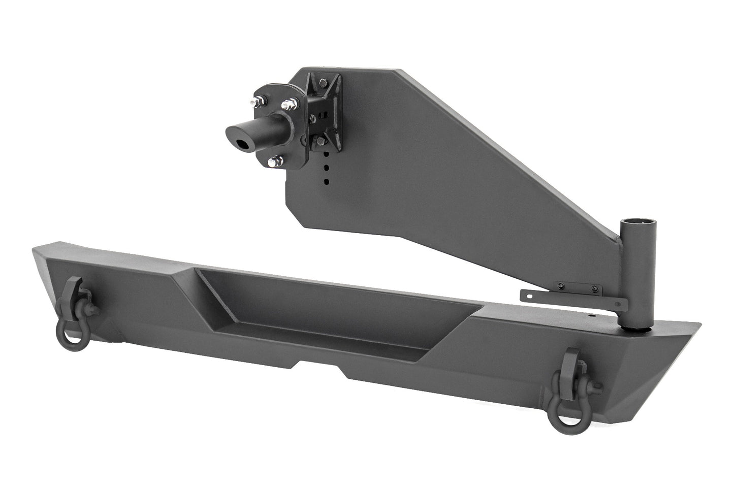 Rough Country Jeep JL Rear Trail Bumper with Tire Carrier For 18-Pres Wrangler JL 4WD Rough Country