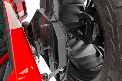 Rear Bumper Trail Tire Carrier Jeep Wrangler JL (18-26)/Wrangler Unlimited (18-26) Rough Country-4