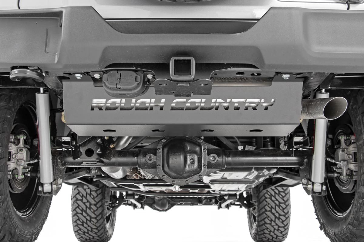 Skid Plate Muffler Jeep Wrangler JL/Wrangler Unlimited 4WD (2018-2026) Rough Country-1