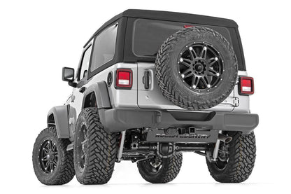 Skid Plate Muffler Jeep Wrangler JL/Wrangler Unlimited 4WD (2018-2026) Rough Country-3