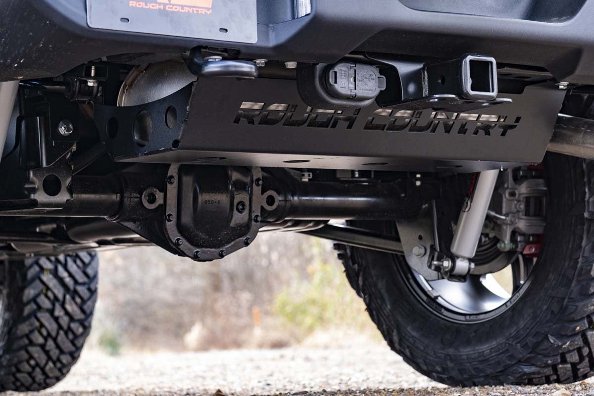 Skid Plate Muffler Jeep Wrangler JL/Wrangler Unlimited 4WD (2018-2026) Rough Country-4