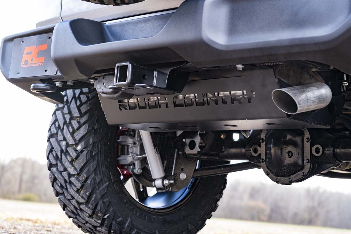 Skid Plate Muffler Jeep Wrangler JL/Wrangler Unlimited 4WD (2018-2026) Rough Country-5
