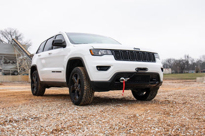 Hidden Winch Mount Jeep Grand Cherokee WK2 4WD (2014-2020) Rough Country-3