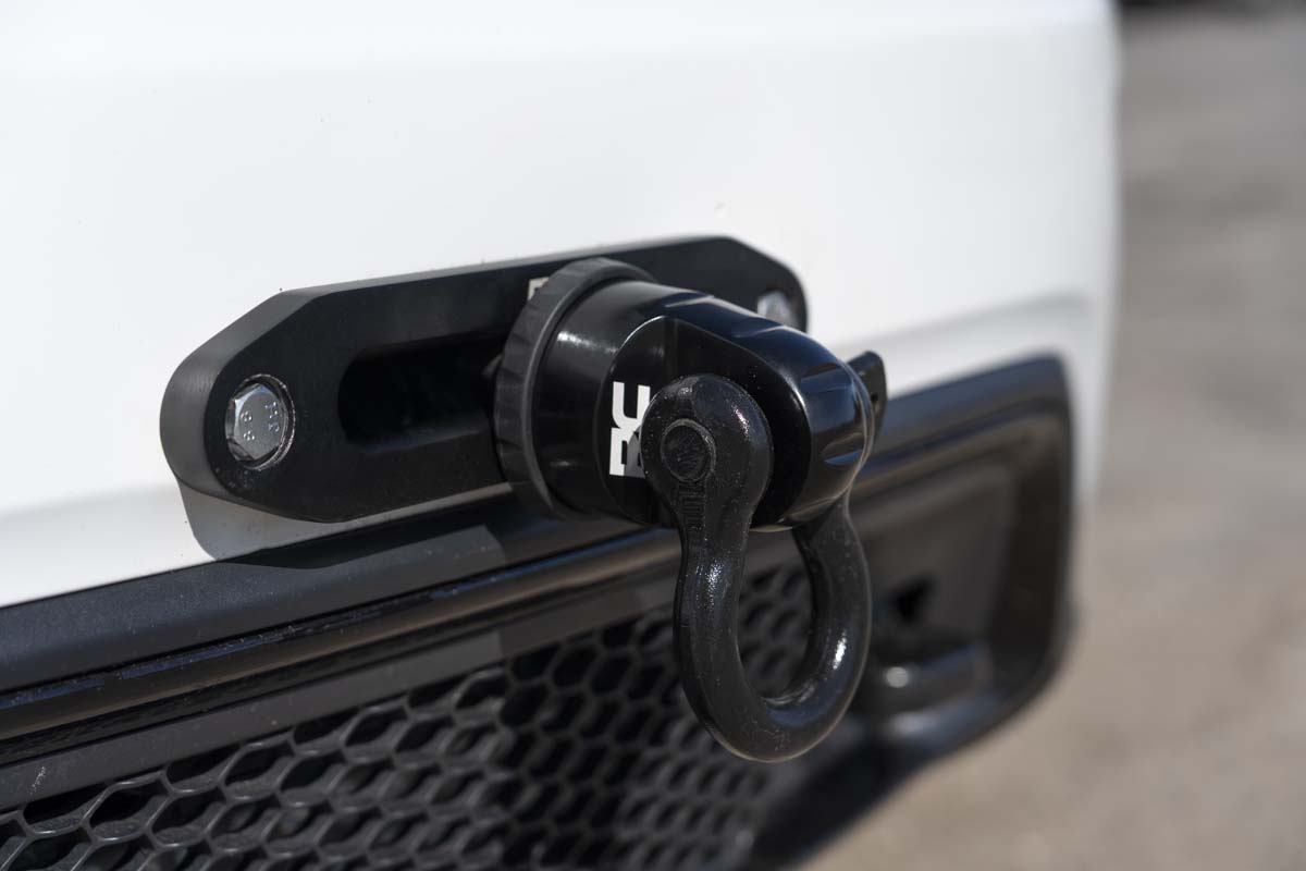 Hidden Winch Mount Jeep Grand Cherokee WK2 4WD (2014-2020) Rough Country-4