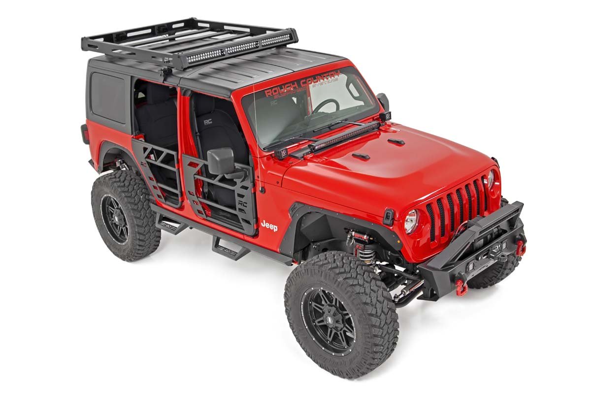 Jeep Roof Rack System 18-20 Wrangler JL Rough Country-2