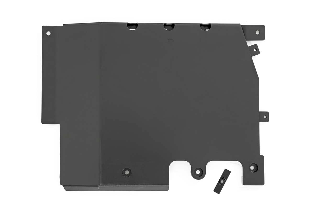 Skid Plate Combo 3.6L Engine T-Case Jeep Wrangler Unlimited (18-19) Rough Country-5
