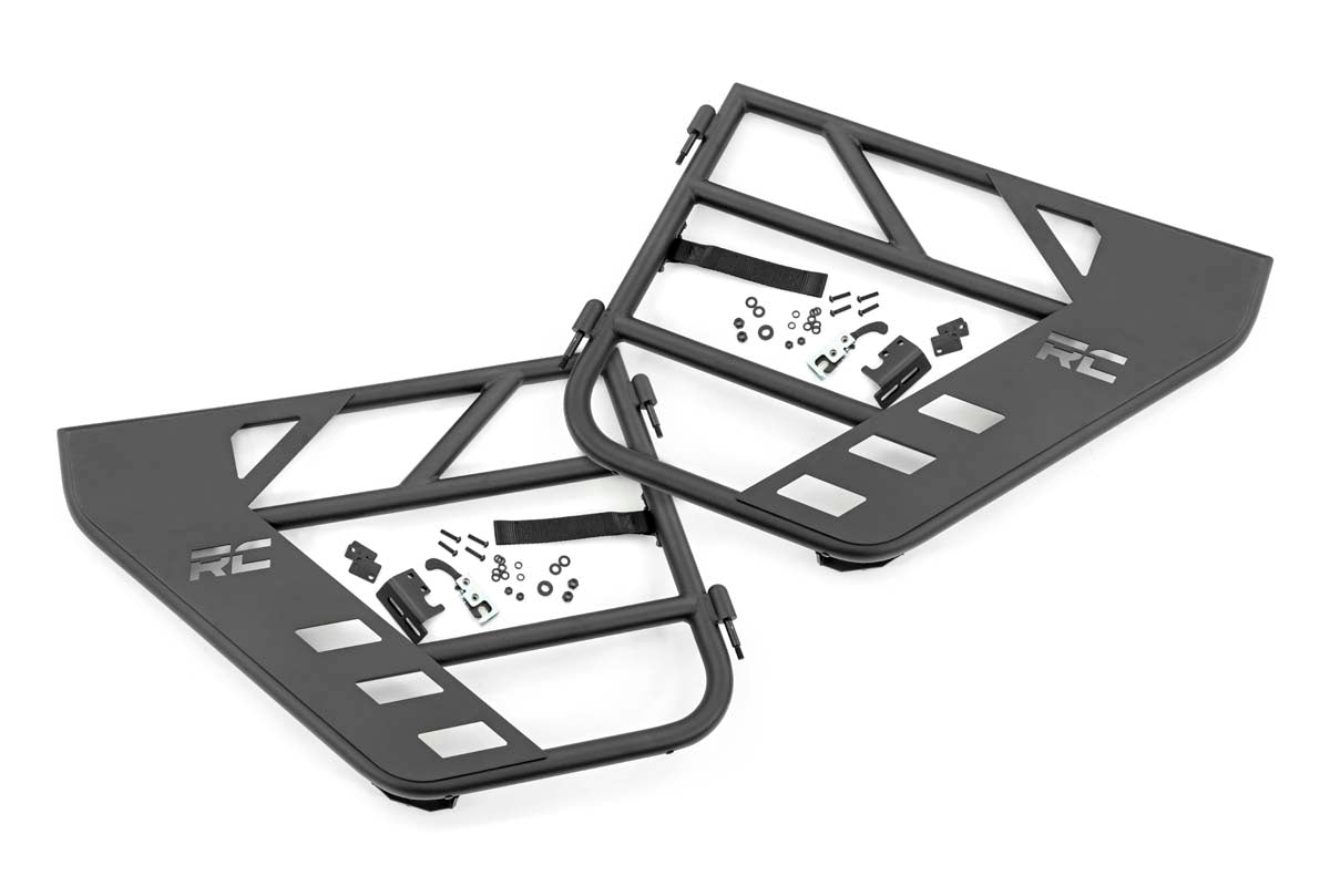 Rough Country Rear Tubular Doors 20-22 Jeep Gladiator JT/18-22 Wrangler JL Rough Country