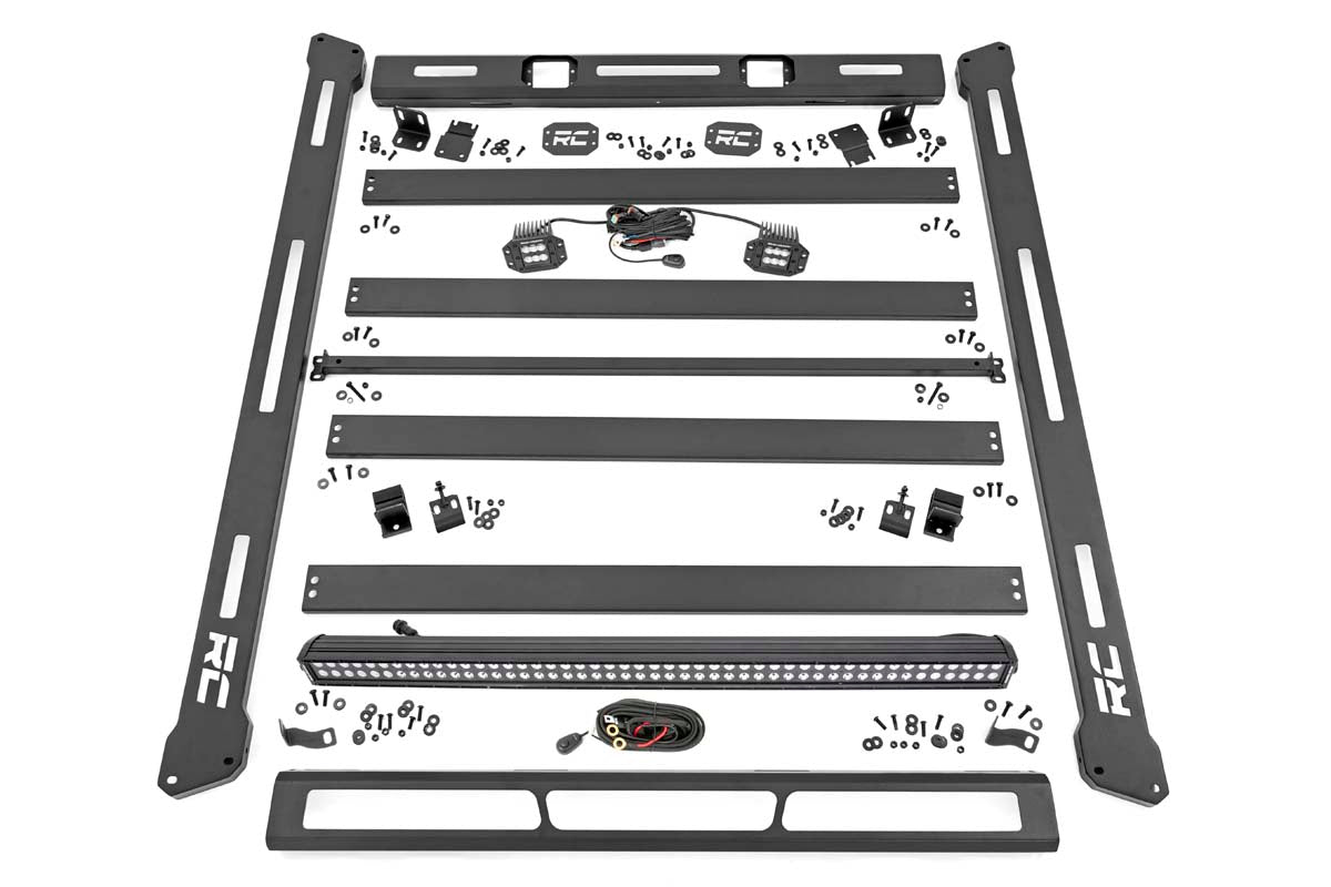 Jeep Roof Rack System 18-20 Wrangler JL Rough Country-4