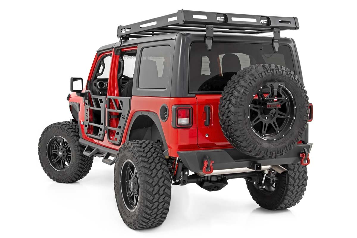 Rough Country Jeep Roof Rack System 18-20 Wrangler JL Rough Country