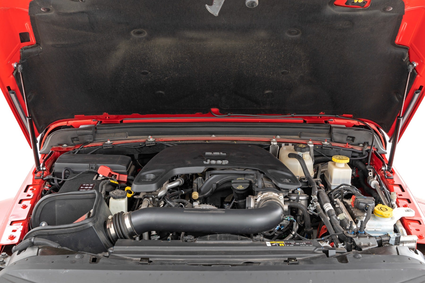 Rough Country Hydraulic Hood Assist 20-Up Jeep Gladiator JT/18-22 Wrangler JL Rough Country