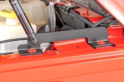 Hood Struts Hydraulic Jeep Gladiator JT/Wrangler JL 4WD (2018-2026) Rough Country-3