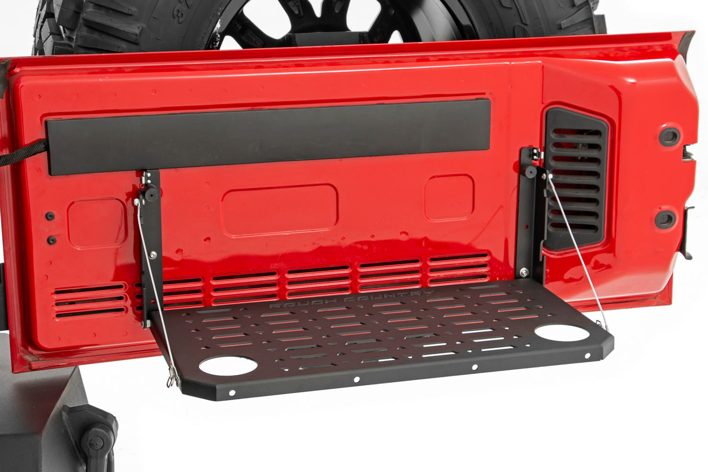 Rough Country Jeep Tailgate Table Folding For 07-18 Wrangler JK Rough Country