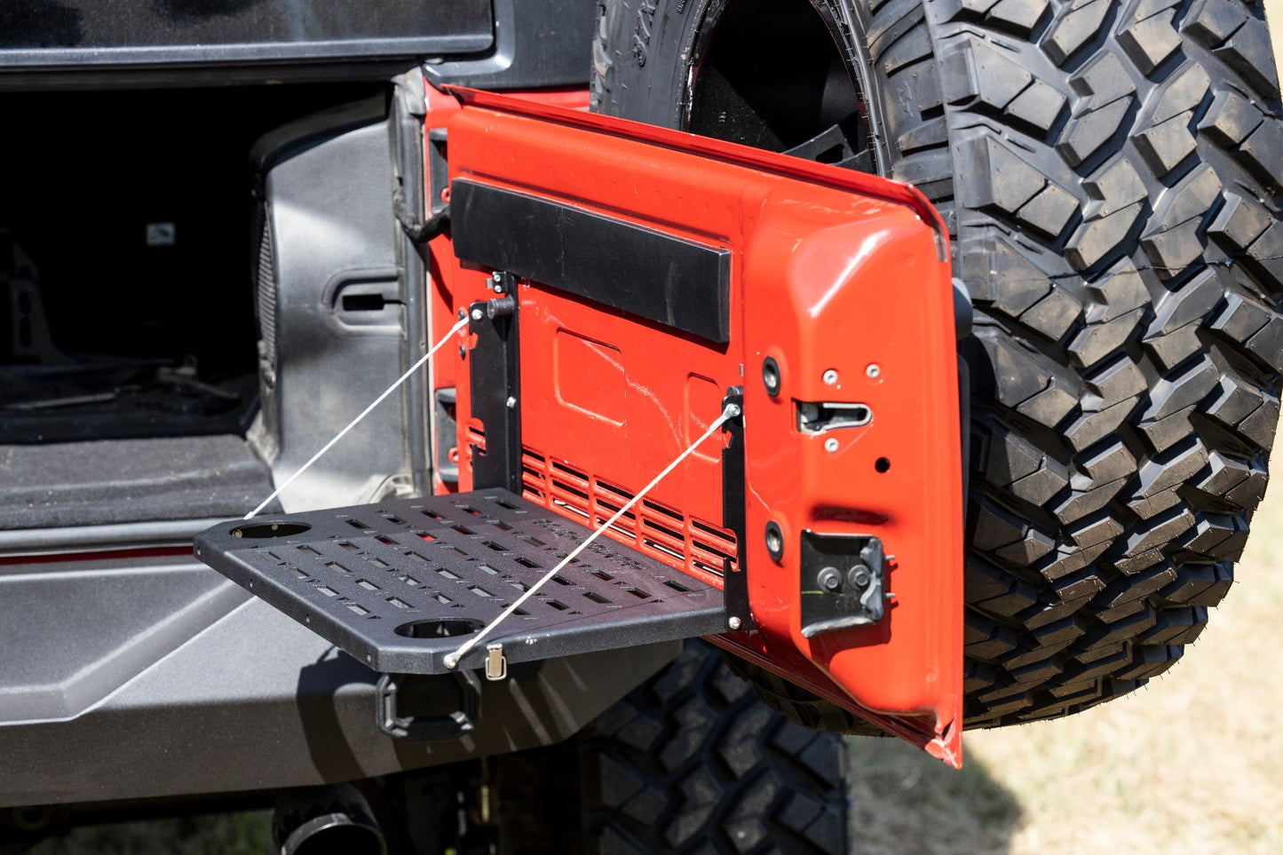 Rough Country Jeep Tailgate Table Folding For 07-18 Wrangler JK Rough Country