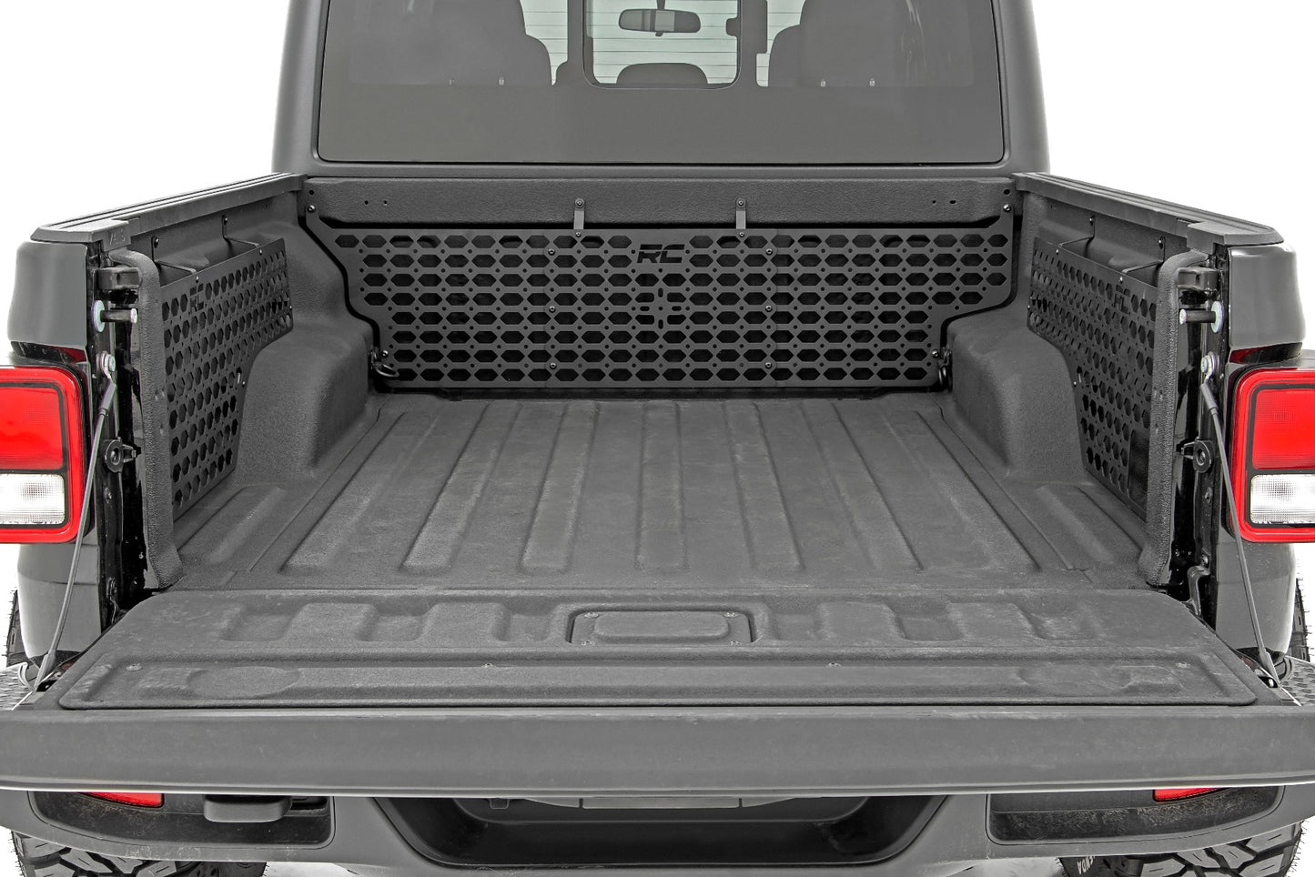 Rough Country Jeep Molle Panel Bed Mounting System 20-Up Gladiator Combo-All Sides Rough Country