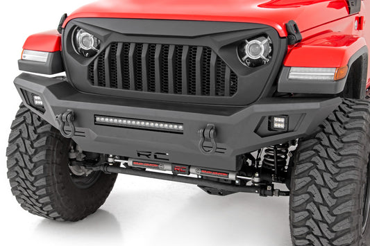 Rough Country Front Bumper Skid Plate 20-Up Jeep Gladiator JT/18-22 Wrangler JL Rough Country