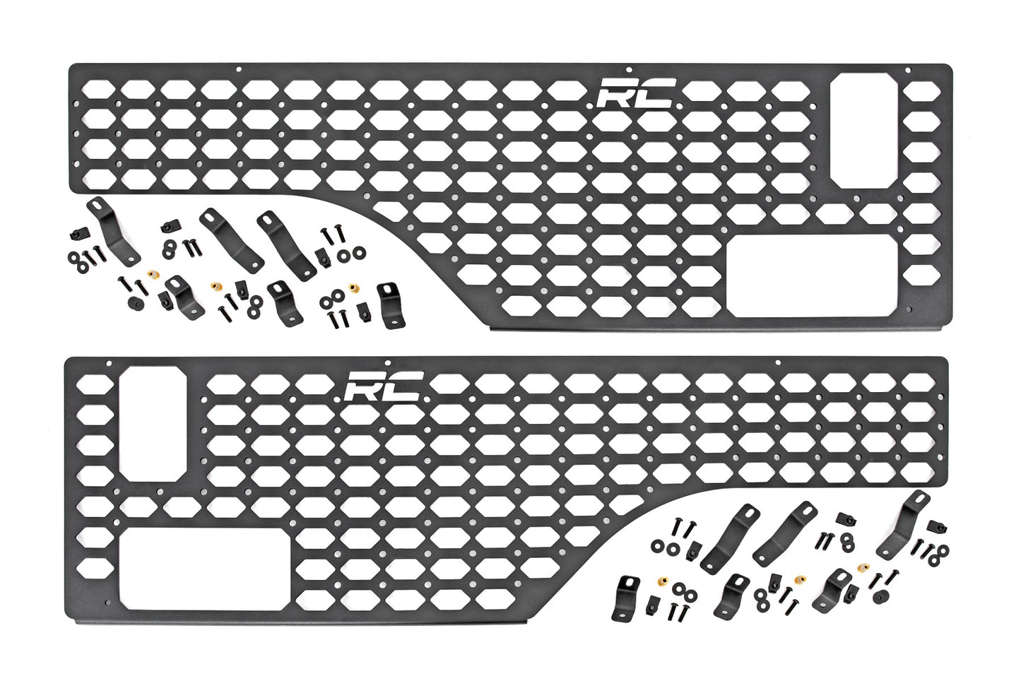 Rough Country Jeep Molle Panel Bed Mounting System 20-Up Jeep Gladiator Driver and Passenger Rough Country