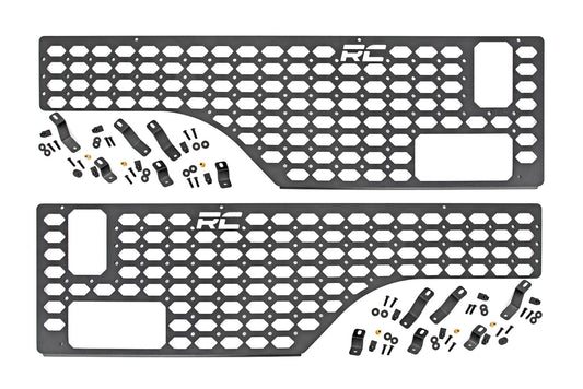 Rough Country Jeep Molle Panel Bed Mounting System 20-Up Jeep Gladiator Driver and Passenger Rough Country
