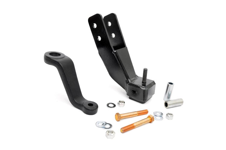 Track Bar Bracket & Pitman Arm Front Jeep Wrangler TJ (97-06)/Wrangler Unlimited (04-06) Rough Country