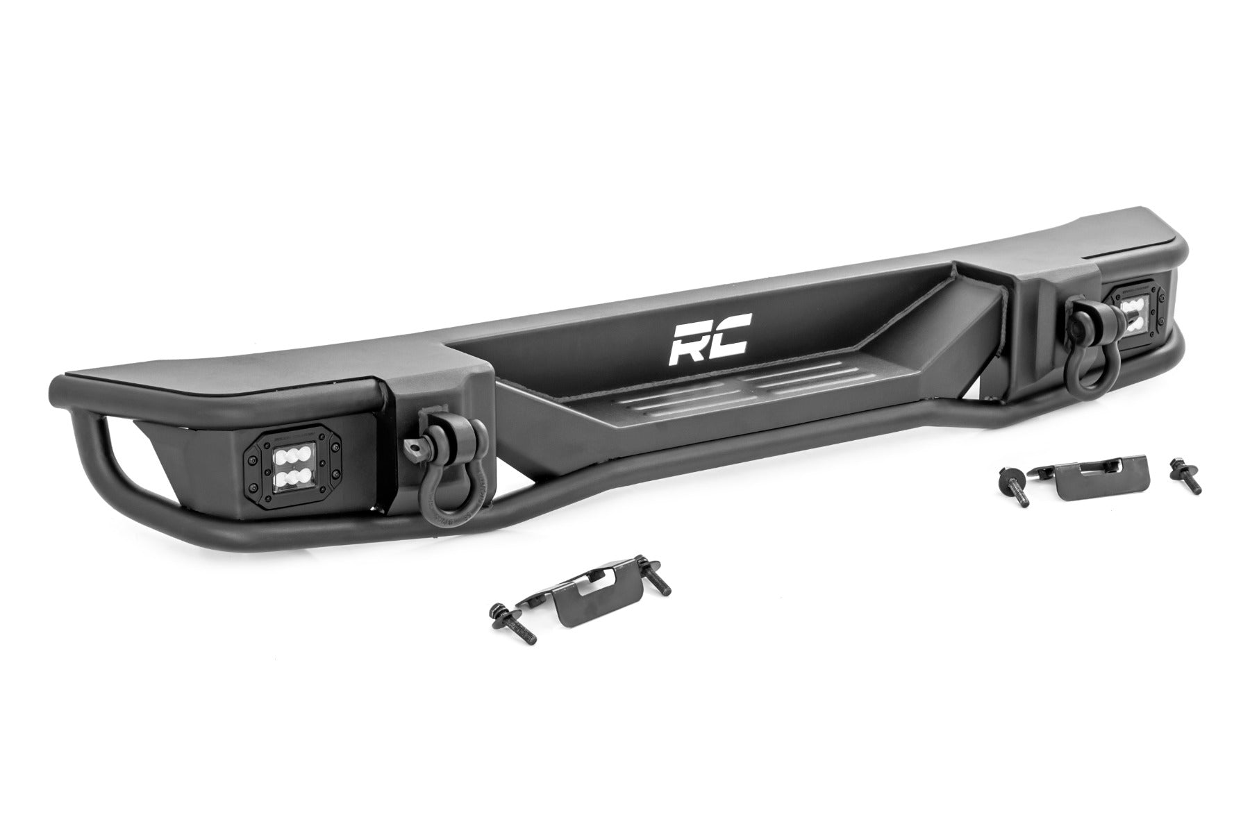 Rough Country Rear Bumper Tubular 07-18 Jeep Wrangler JK Rough Country