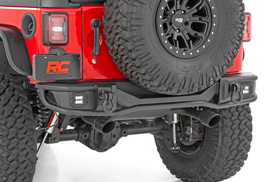 Rear Bumper Tubular Jeep Wrangler JK/Wrangler Unlimited (2007-2018) Rough Country-1