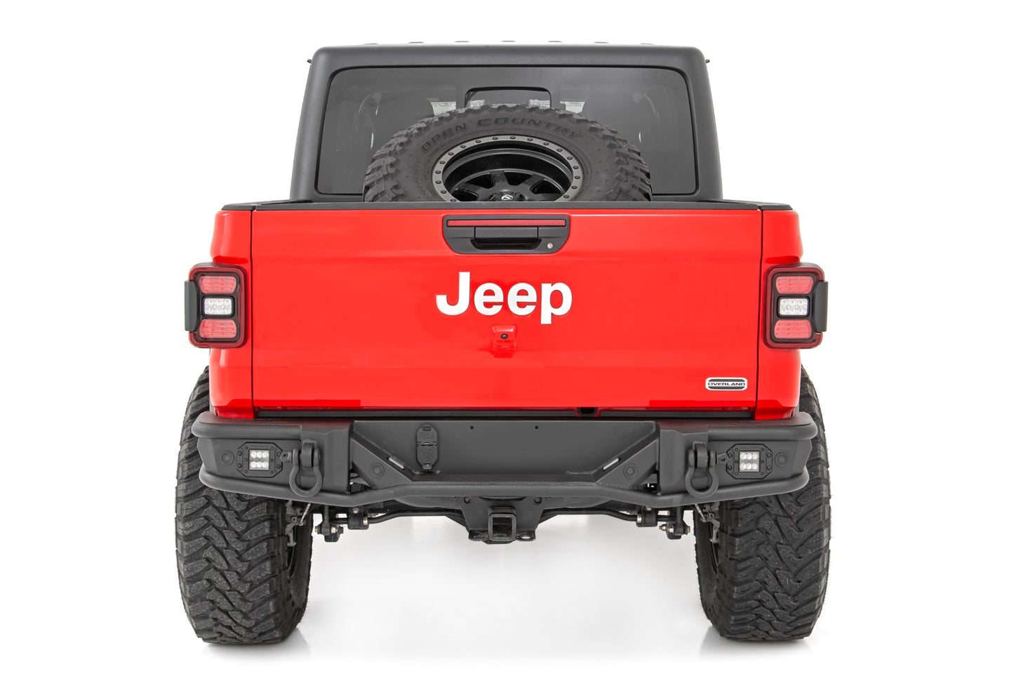 Rough Country Rear Bumper Tubular 20-24 Jeep Gladiator JT 4WD Rough Country