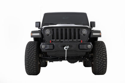 Winch Mounting Plate Modular Steel OE Bumper Jeep Gladiator JT/Wrangler JL (18-26) Rough Country-1