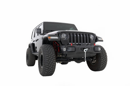 Winch Mounting Plate Modular Steel OE Bumper Jeep Gladiator JT/Wrangler JL (18-26) Rough Country-3