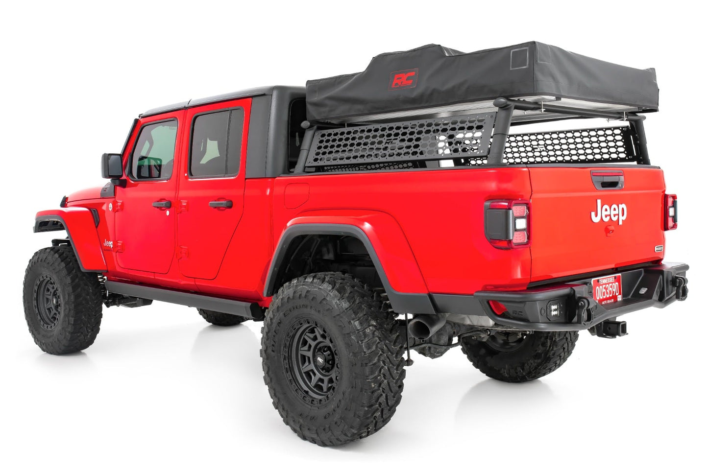 Bed Rack Molle Panel Jeep Gladiator JT 4WD (2020-2025) Rough Country-1
