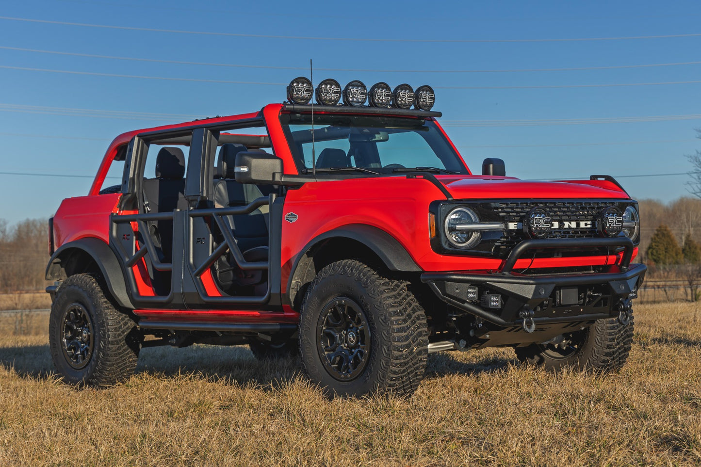 Tubular Doors 4 Door Ford Bronco 4WD (2021-2025) Rough Country-5