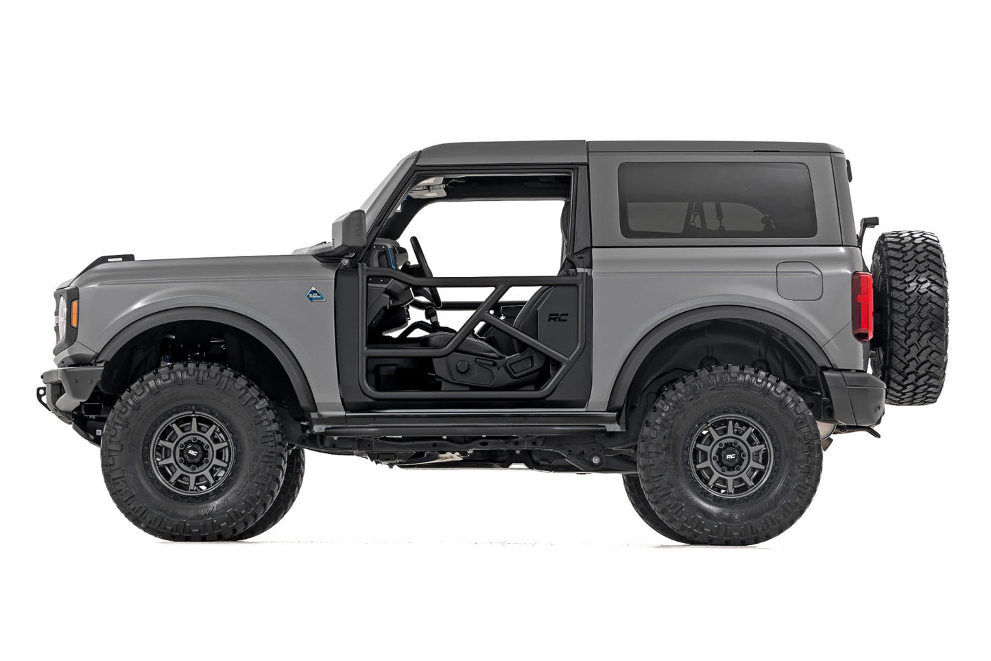 Tubular Doors 2 Door Ford Bronco (2 Door) 4WD (2021-2025) Rough Country-2