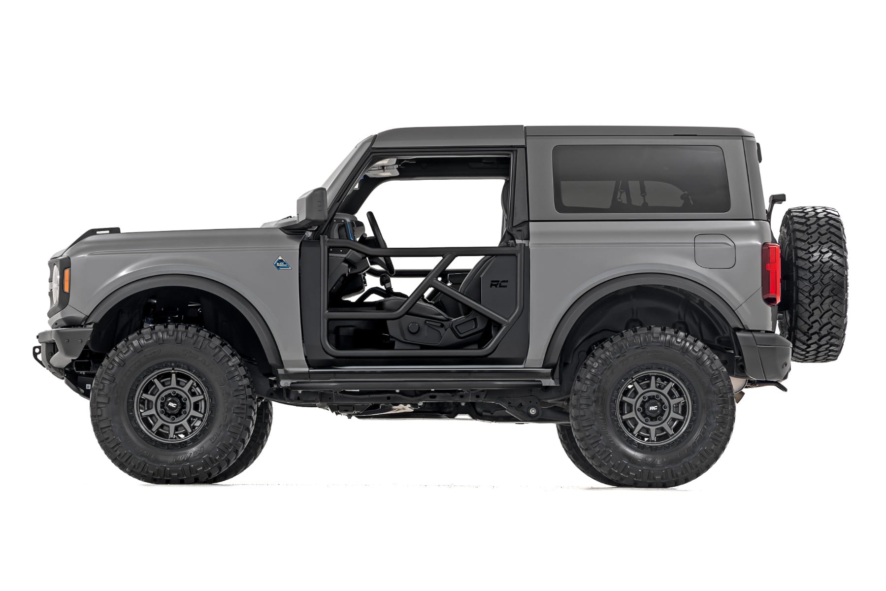 Tubular Doors 2 Door Ford Bronco (2 Door) 4WD (2021-2025) Rough Country-2