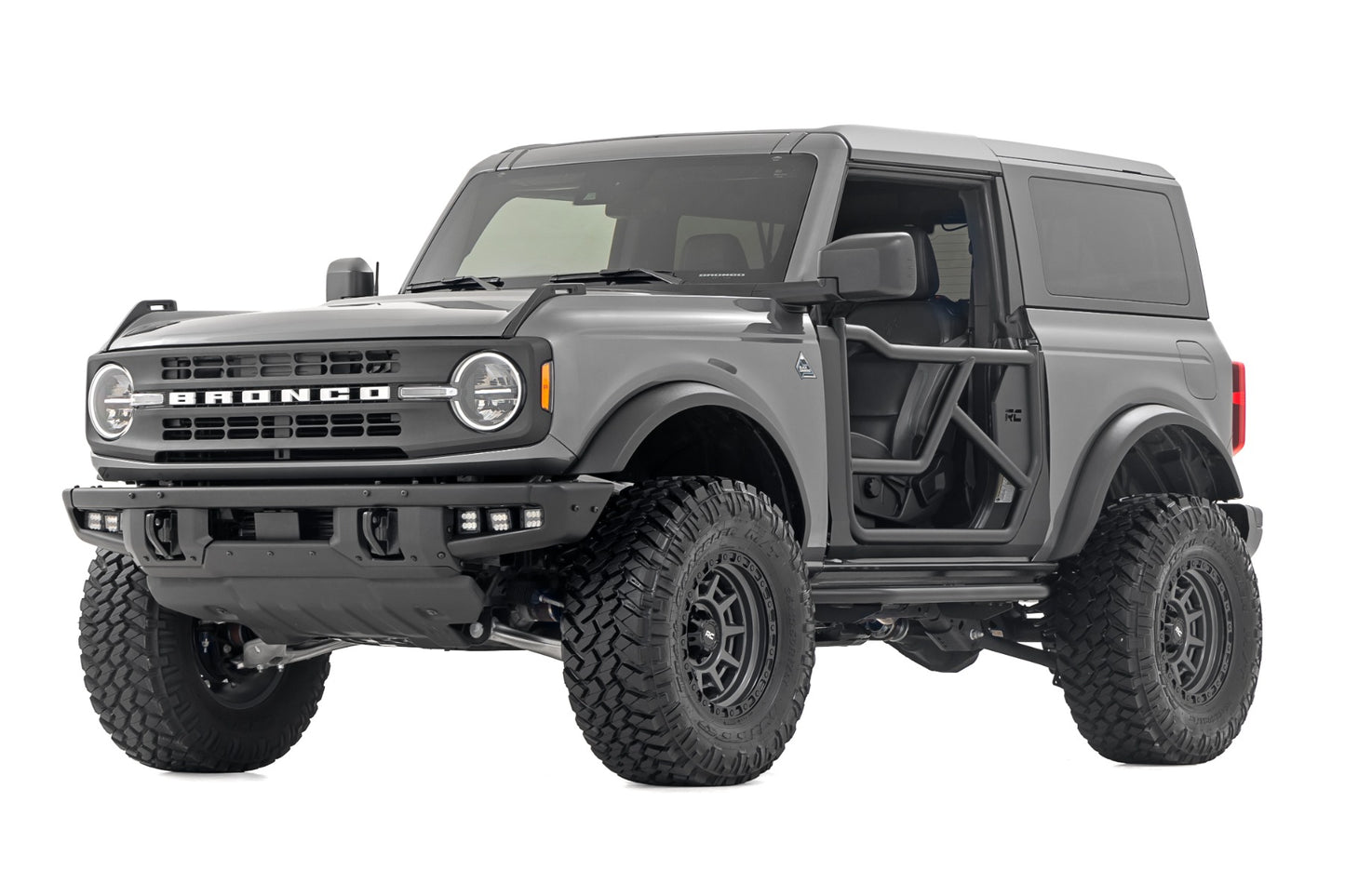 Tubular Doors 2 Door Ford Bronco (2 Door) 4WD (2021-2025) Rough Country-3