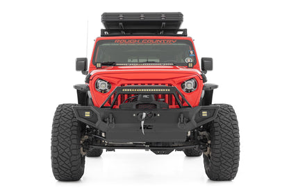 Front Winch Bumper 9500S Jeep Gladiator JT/Wrangler JK & JL/Wrangler Unlimited 4WD Rough Country-4