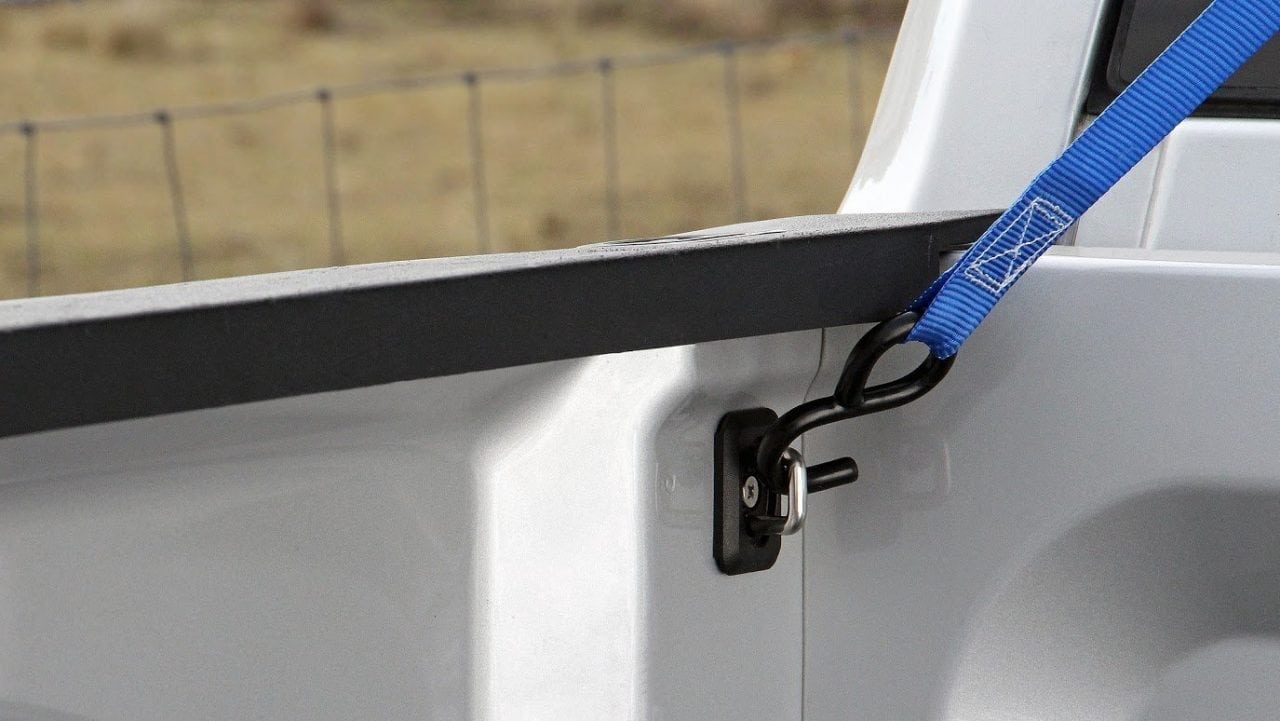 Corner Bullet Inner Bed Retractable Tie-Down Anchors 2009+ Dodge RAM 1500/2500/3500 Bullring SpeedStrap-7