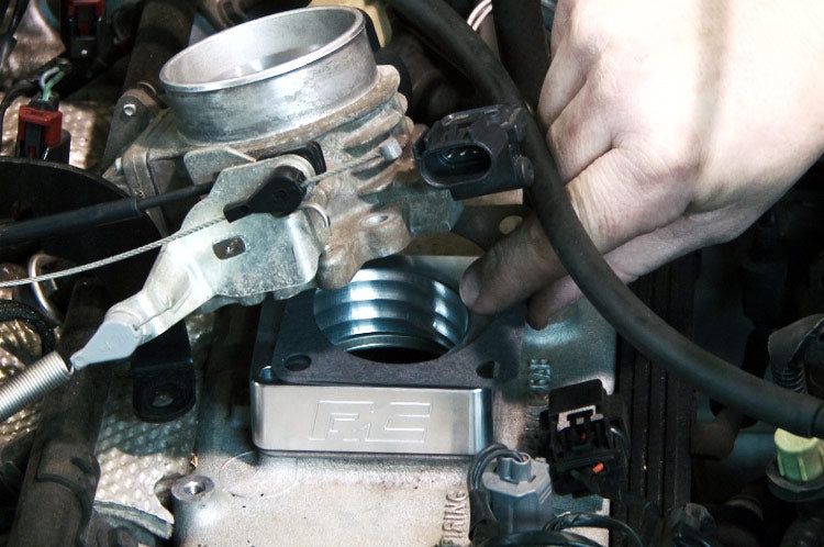 Throttle Body Spacer Jeep Cherokee XJ/Comanche MJ/Wrangler TJ Rough Country-3