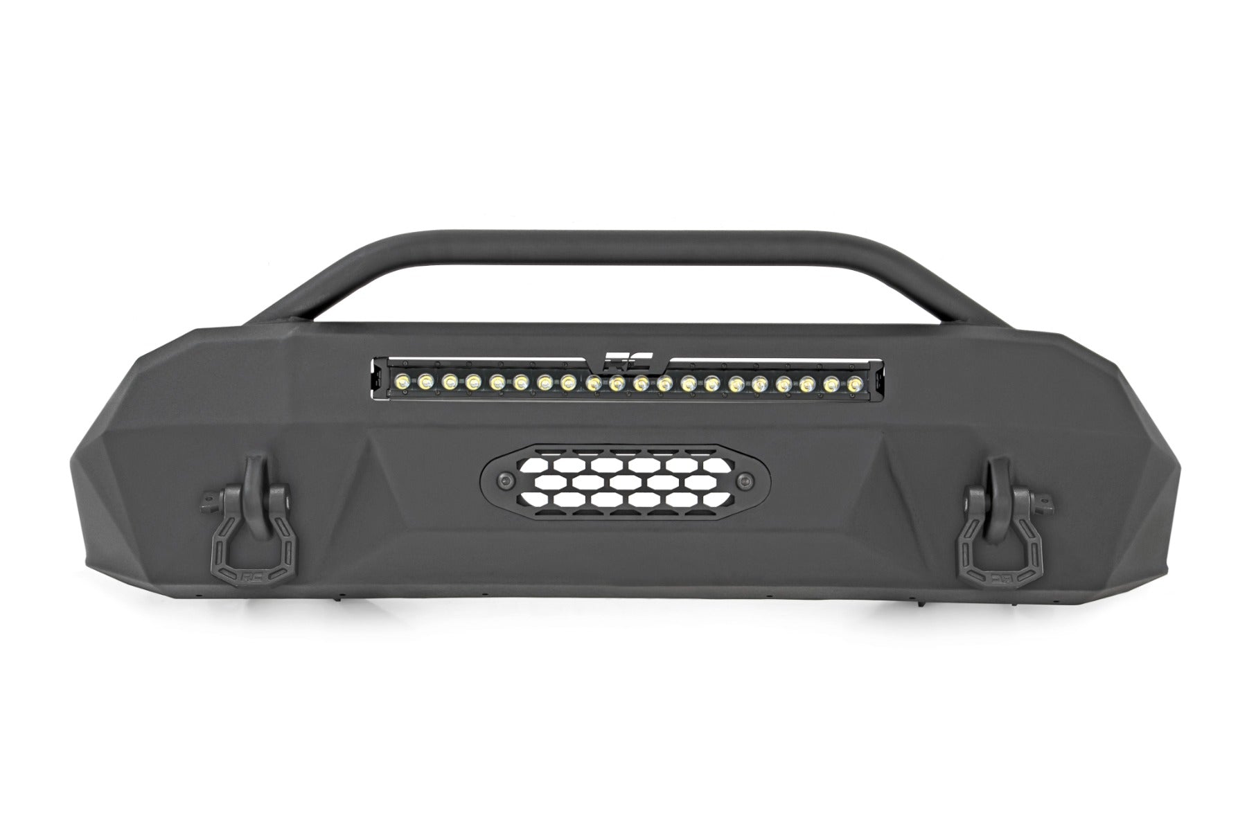 Rough Country Front Bumper Hybrid with 20 Inch LED Light Bar 16-22 Toyota Tacoma 2WD/4WD Rough Country