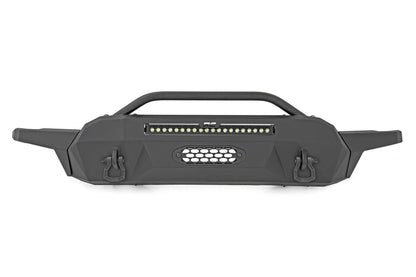 Front Bumper High Clearance Hybrid 20 Inch Black LED Toyota Tacoma (16-23) Rough Country