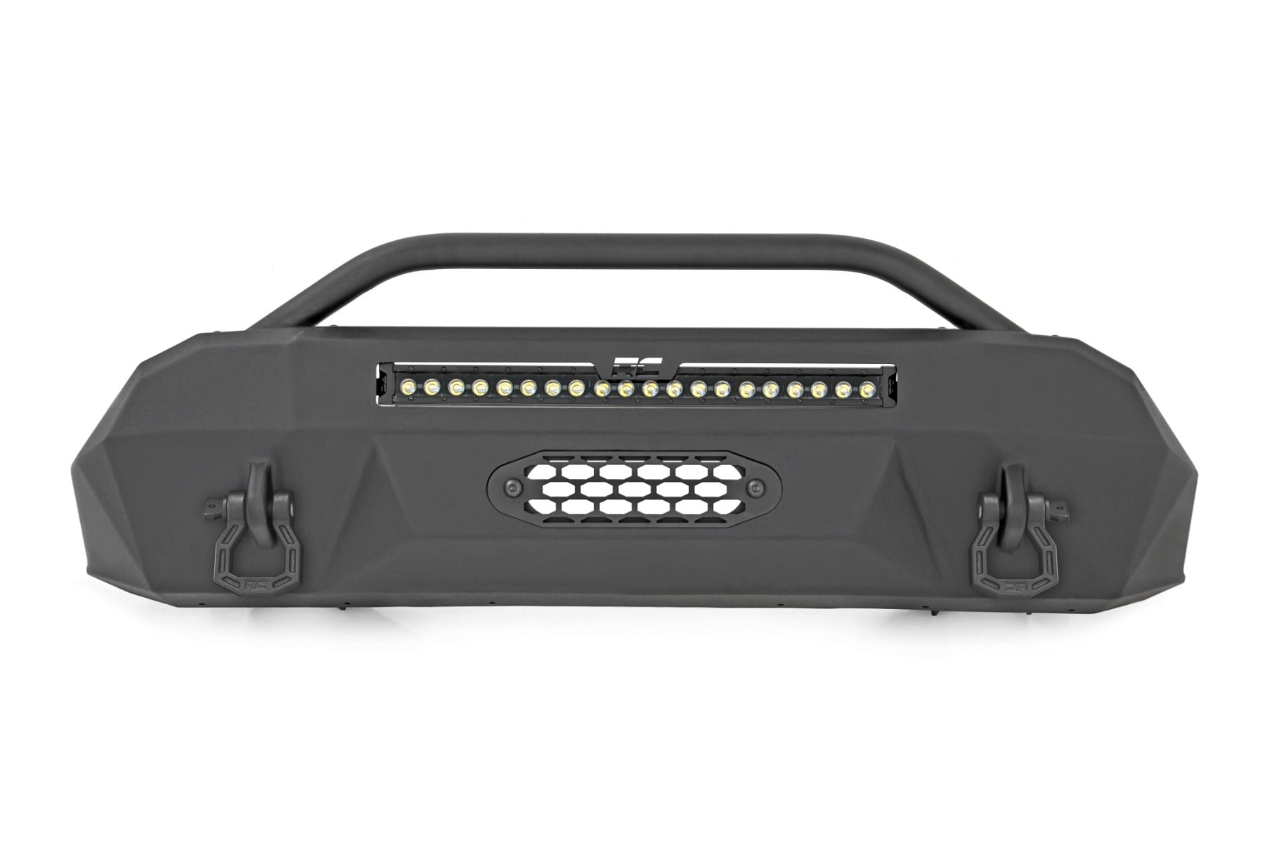 Front Bumper Hybrid 20 Inch Black DRL LED Toyota Tacoma 2WD/4WD (2016-2023) Rough Country