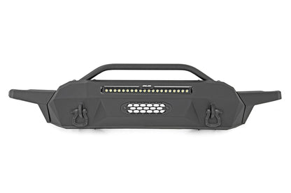 Front Bumper High Clearance Hybrid 20 Inch Black DRL LED Toyota Tacoma (16-23) Rough Country