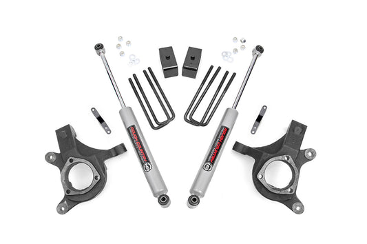 Rough Country 3.0 Inch GM Suspension Lift Kit (07-13 1500 PU 2WD) Rough Country
