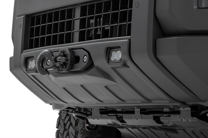 Hidden Winch Mount Yellow SAE Fog Toyota Land Cruiser 4WD (2024-2026) Rough Country-1