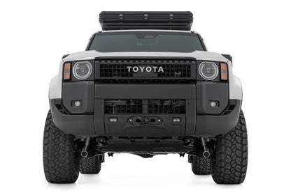 Hidden Winch Mount White SAE PRO9500S Toyota Land Cruiser 4WD (24-26) Rough Country-3