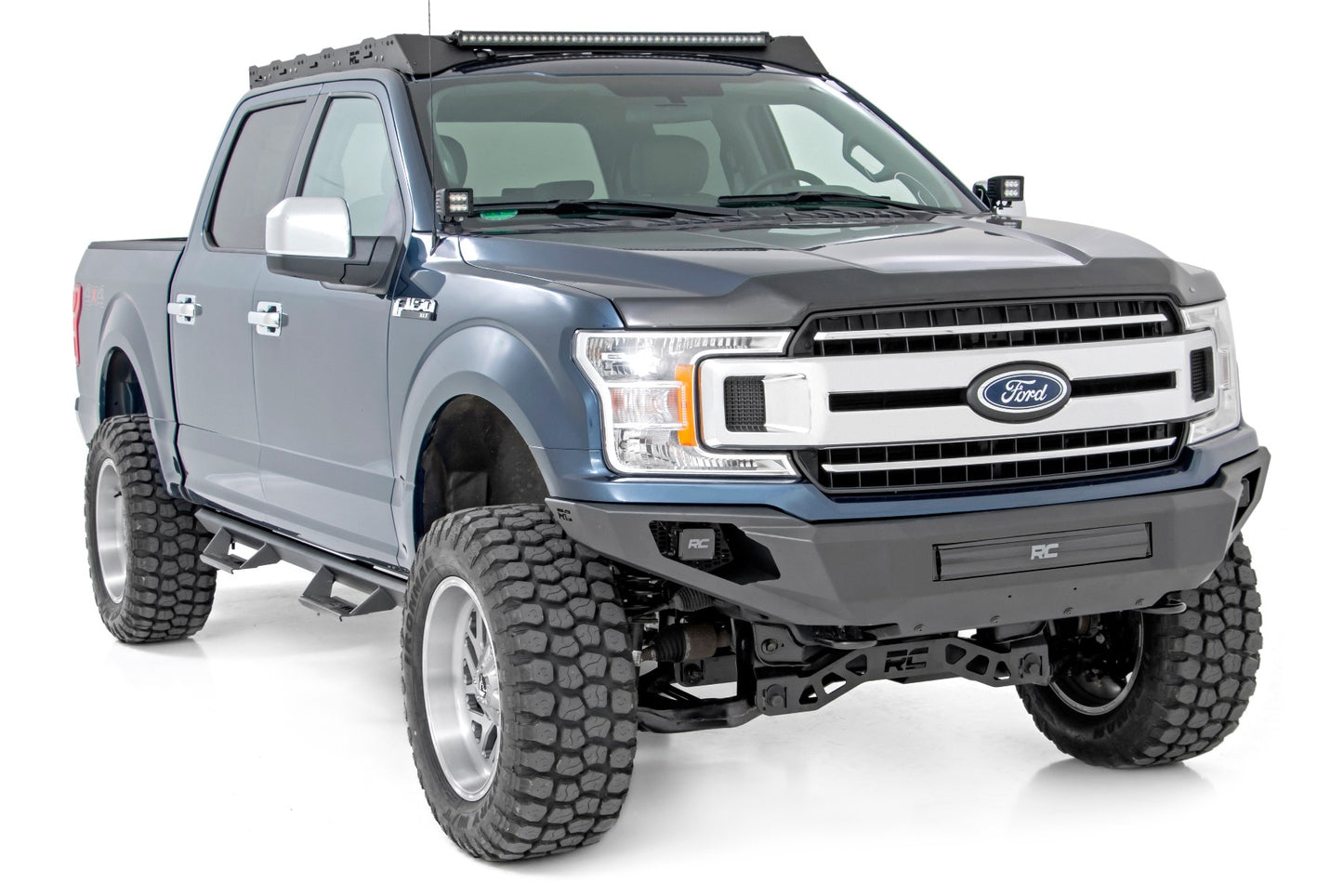 Rough Country Ford Front High Clearance LED Bumper 18-20 Ford F-150 Rough Country