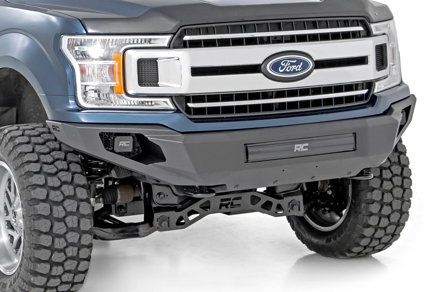 Front Bumper High Clearance Skid Plate Ford F-150 2WD/4WD (2018-2020) Rough Country-1