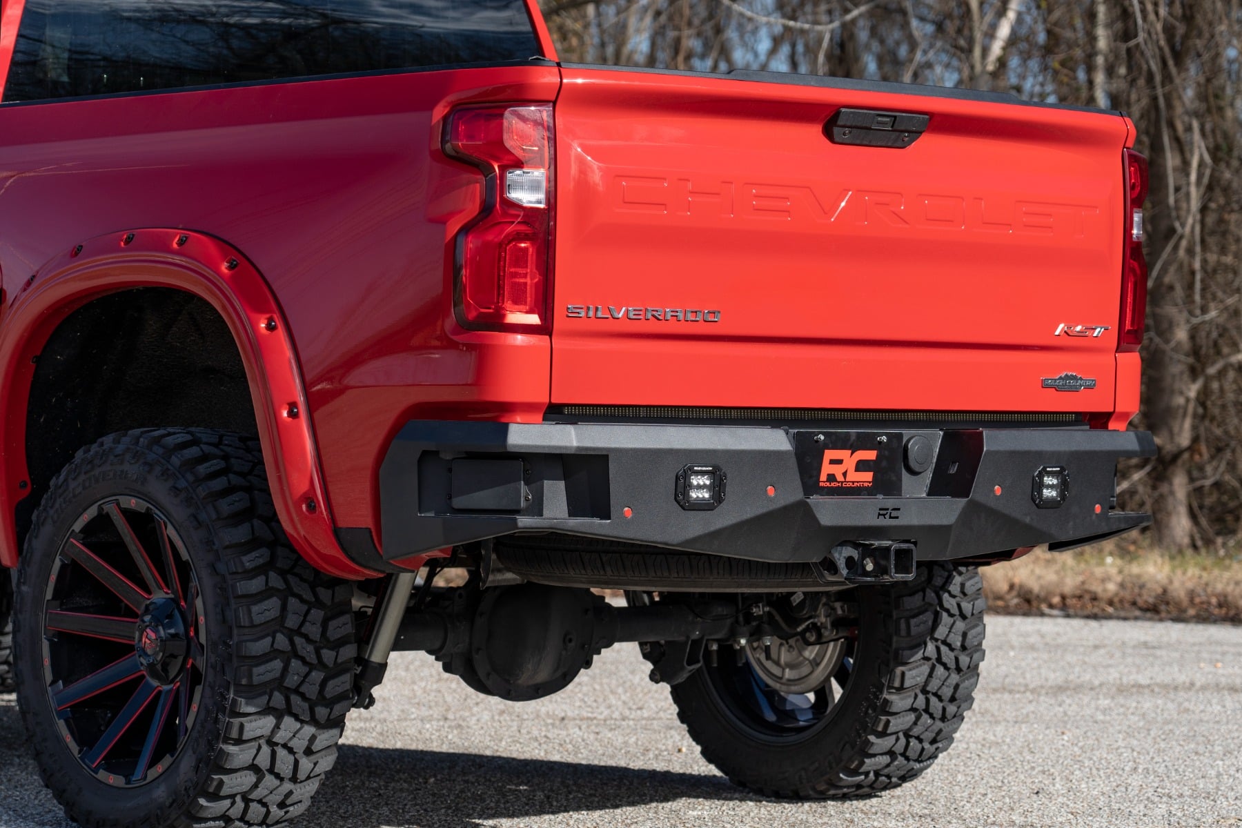 Rear LED Bumper Chevy/GMC Sierra 1500 (19-26)/Silverado 1500 (19-26) Rough Country-5