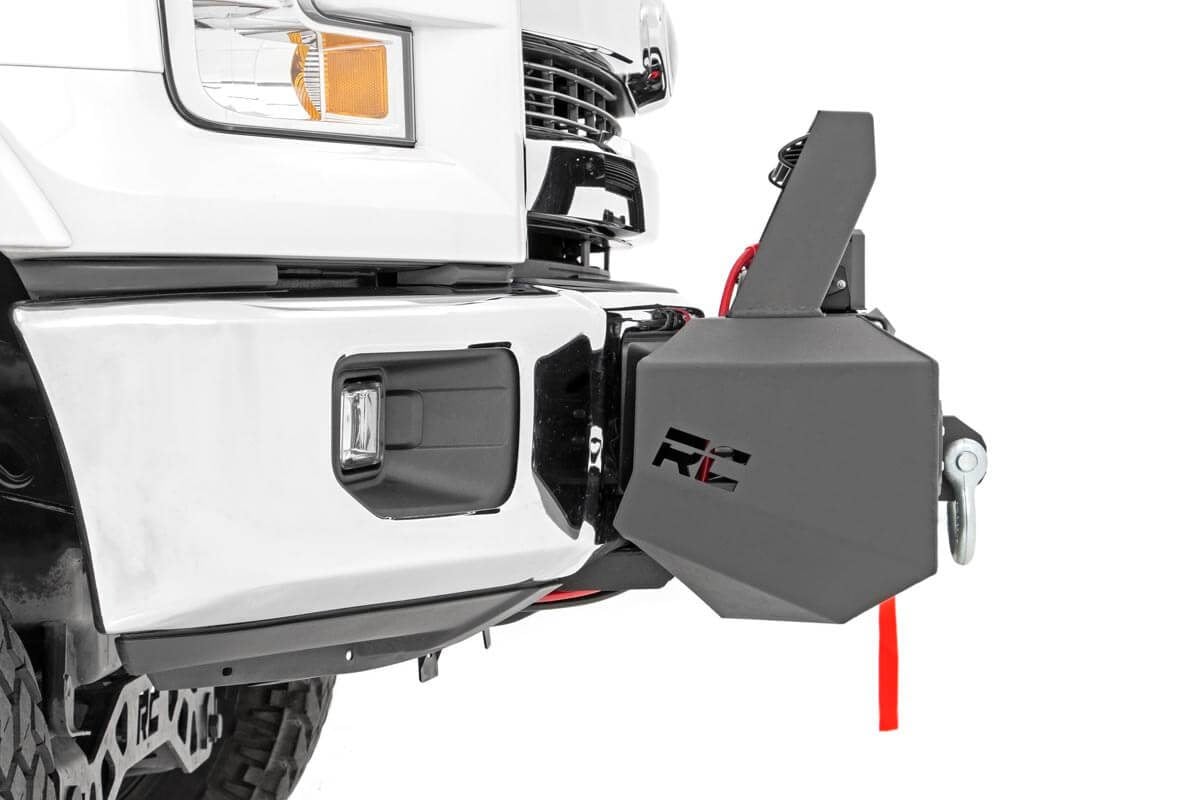 EXO Winch Mount Kit Ford F-150 2WD/4WD (2009-2025) Rough Country-1